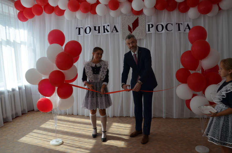 Открытие ЦО "Точка роста".